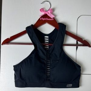 Black Marika Sports Bra